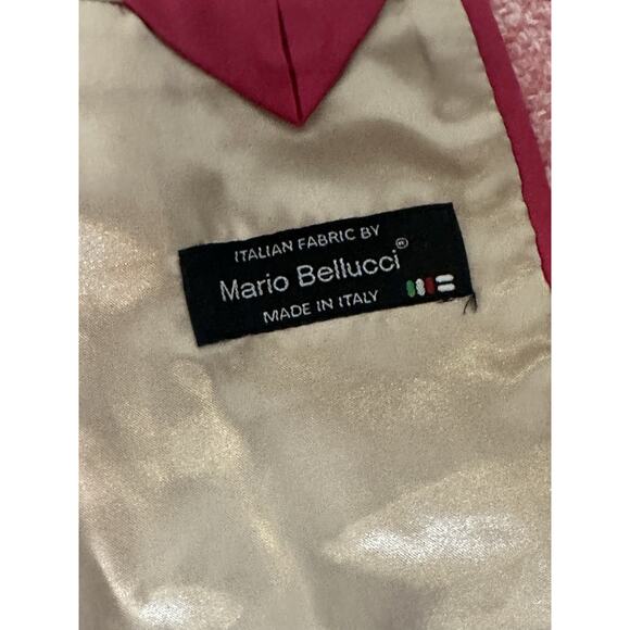 J.Crew Collection Cropped Boucle Lady Jacket Mario Bellucci® BJ941 Pink 16 - Picture 14 of 16